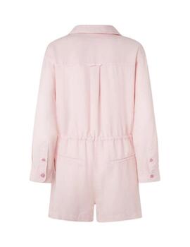 Pepe Jeans MONO CORTO EN TENCEL Pink 