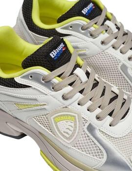 Blauer Man Mesh Running Eagle White/Black