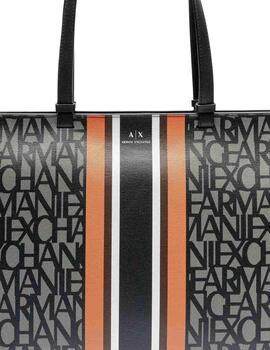 Armani Exchange Woman'S Shopping M Beige/Black