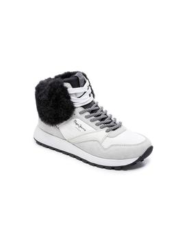 Deportivas Pepe Jeans Dean Warm Blancas Para Mujer