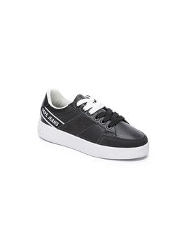 Zapatillas Pepe Jeans Brixton Tape Negras Para Mujer