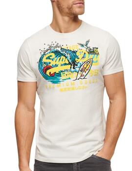 Superdry Camisetas La Vl Graphic T Shirt Off White