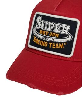 Superdry Gorro Graphic Trucker Cap Red
