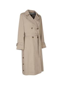 GEOX Topazio Trench - Twill Recyc Nougat