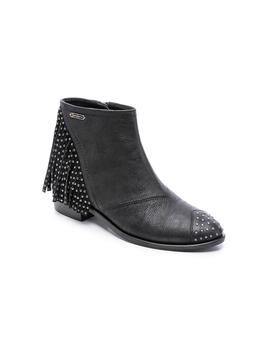 Botines Pepe Jeans Boots Chiswick Fring Negros Para Mujer