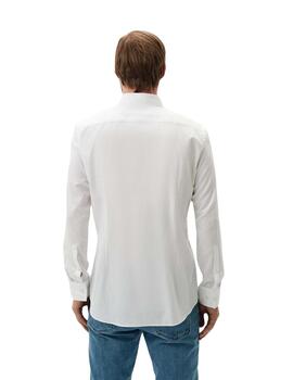 Hugo Boss Camisa Open White