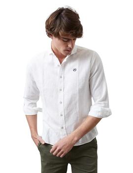 ALTONADOCK CAMISA LINO BLANCA