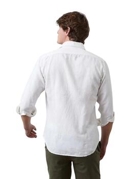 ALTONADOCK CAMISA LINO BLANCA