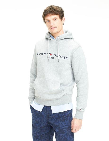 Sudadera Tommy Hilfiger Gris Claro Hombre