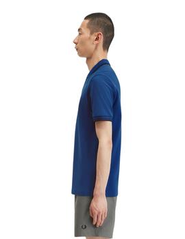 Fred Perry Polo R84 Cobalto Sombreado Azul Marino Azul Marin