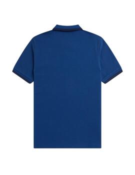 Fred Perry Polo R84 Cobalto Sombreado Azul Marino Azul Marin