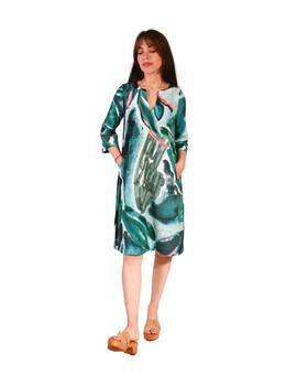 VESTIDO CORTO PICO EST.FIJI FLUIDO 02.64632C