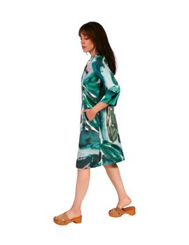 VESTIDO CORTO PICO EST.FIJI FLUIDO 02.64632C