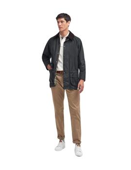 Barbour Chaqueta Beaufort Wax Verde oscuro