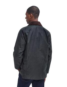Barbour Chaqueta Bedale Wax Verde oscuro