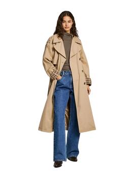 Pepe Jeans Gabardina Bianca Light Beige