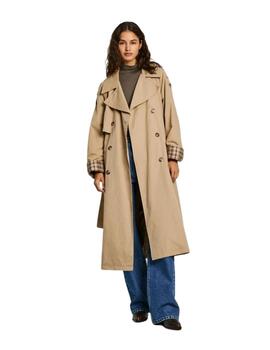 Pepe Jeans Gabardina Bianca Light Beige