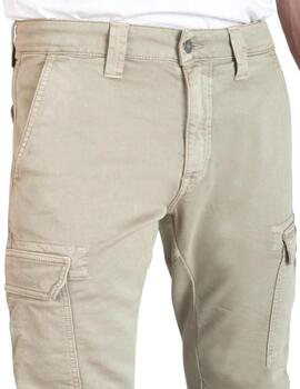 Le Temps Des Cerises Pantalón Jogg cargo Beige