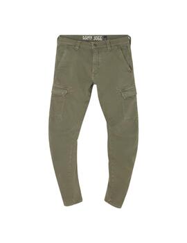 Le Temps Des Cerises Pantalón Jogg cargo Verde