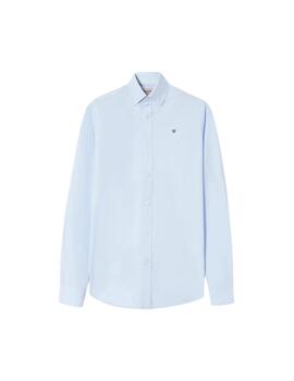 Silbon Camisa Sport Oxford Celeste