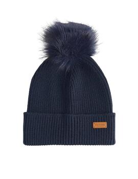 Barbour Bufanda y Gorro Verde y azul marino
