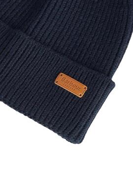 Barbour Bufanda y Gorro Verde y azul marino