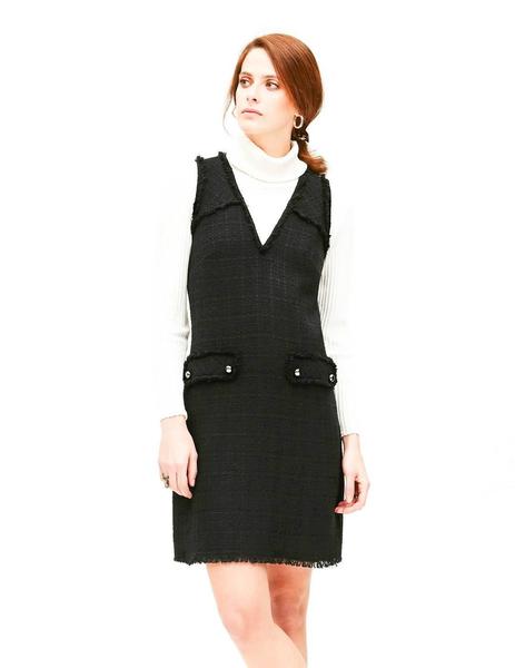 Vestido pichi negro clearance