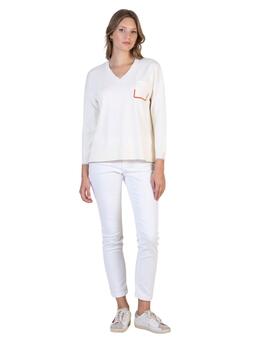 Hongo Jersey Crudo cuello pico