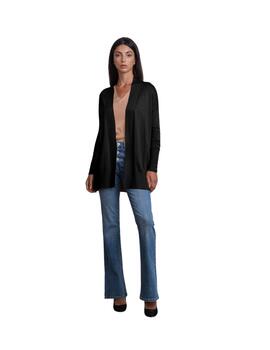 Markup Punto  Cardigan Aperto F12 Viscosa Nero