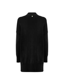 Markup Punto  Cardigan Aperto F12 Viscosa Nero