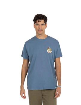 El Pulpo Camiseta Estampado Mountain Van Indigo De