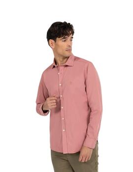 El Pulpo Camisa Logo A Tono Sarga Lavada Colorete