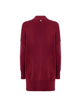 Markup Punto  Cardigan Aperto F12 Viscosa Cherry