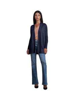 Markup Punto  Cardigan Aperto F12 Viscosa Blu