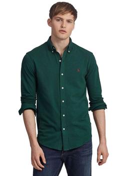 cráneo mosquito Racionalización Camisa Ralph Lauren Verde Para Hombre