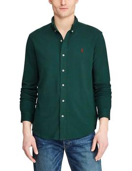 Camisa Ralph Lauren Verde Para Hombre