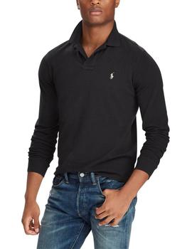 Polo Ralph Lauren Negro Básico Para Hombre